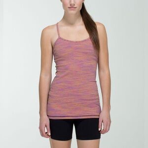 Lululemon Power Y Tank Wee Are From Space Built In Bra Racerback Gym Yoga Top 4